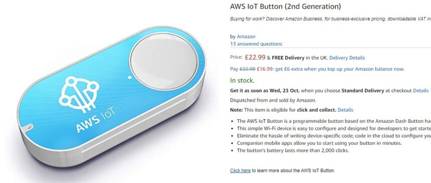 AWS IoT Button