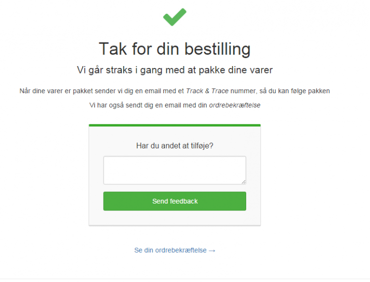 Jeg gætter på der kommer mange gode forslag til at gøre shoppen bedre!